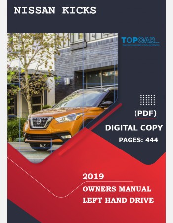 nissan kicks 2019 owners manual